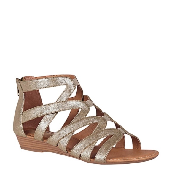 gold gladiator sandals size 11